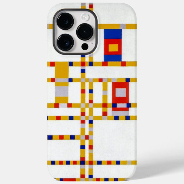 Broadway Boogie Woogie | Piet Mondrian | Case-Mate iPhone 14 Pro Max Hülle (Rückseite)