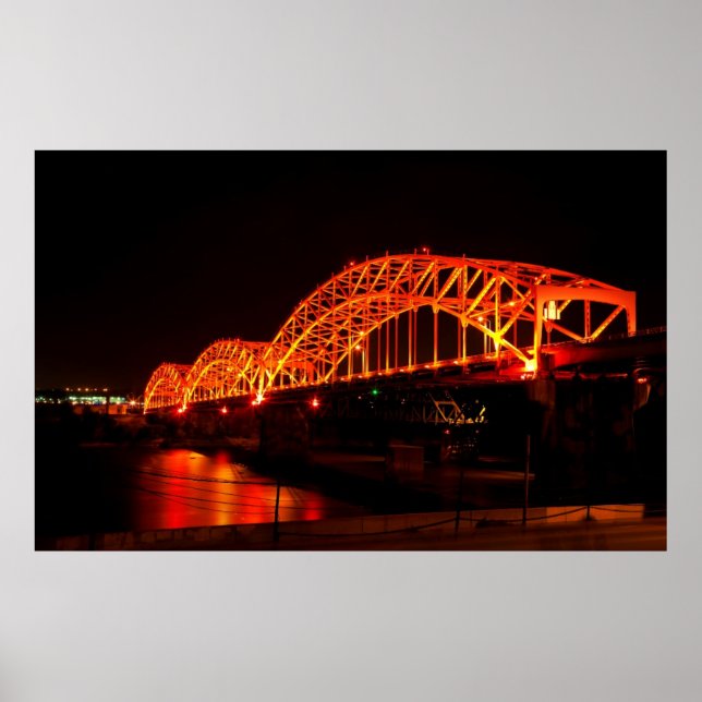 Broadway Bridge by Buck Cash Poster (Vorne)