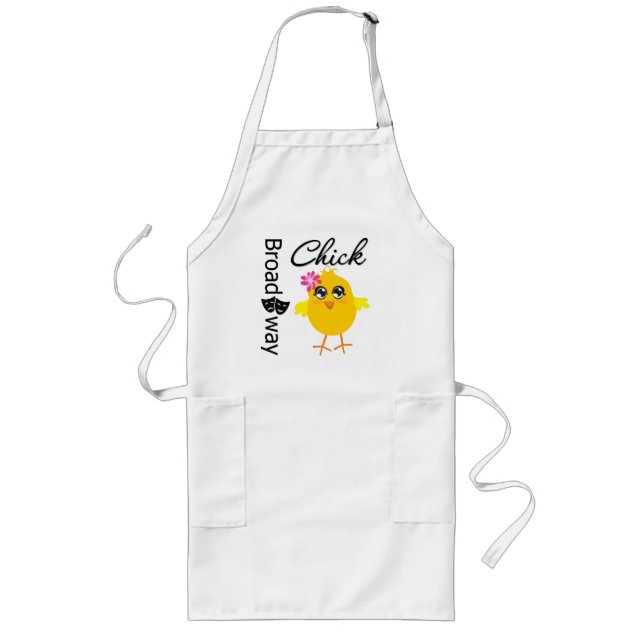 Broadway Chick Lange Schürze (Vorne)