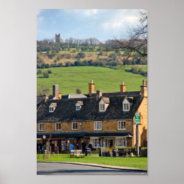 Broadway Cotswolds Worcestershire England Poster