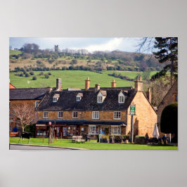 Broadway Cotswolds Worcestershire England Poster
