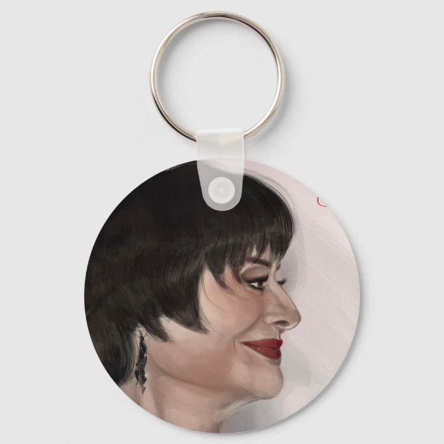 Broadway Deva Fan Art Kollektion Schlüsselanhänger (Vorderseite)