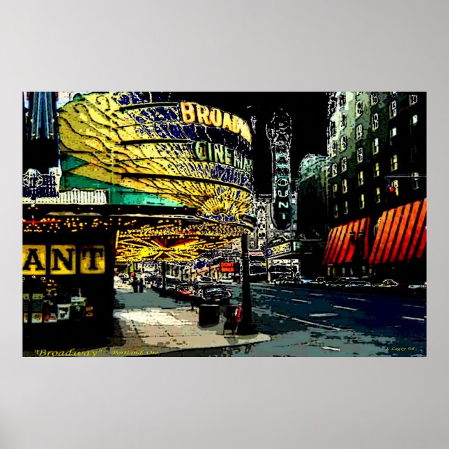 Broadway - Poster (Vorne)