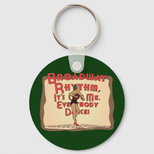 Broadway-Rhythmus/jeder Tanz Schlüsselanhänger