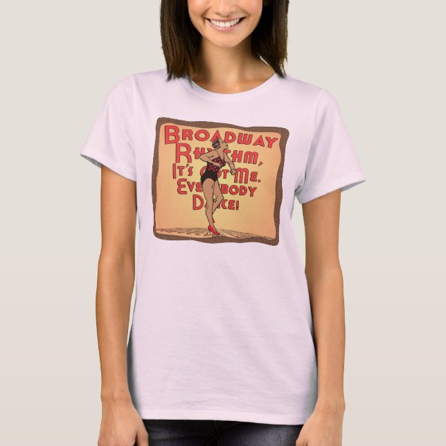 Broadway-Rhythmus T-Shirt (Vorderseite)