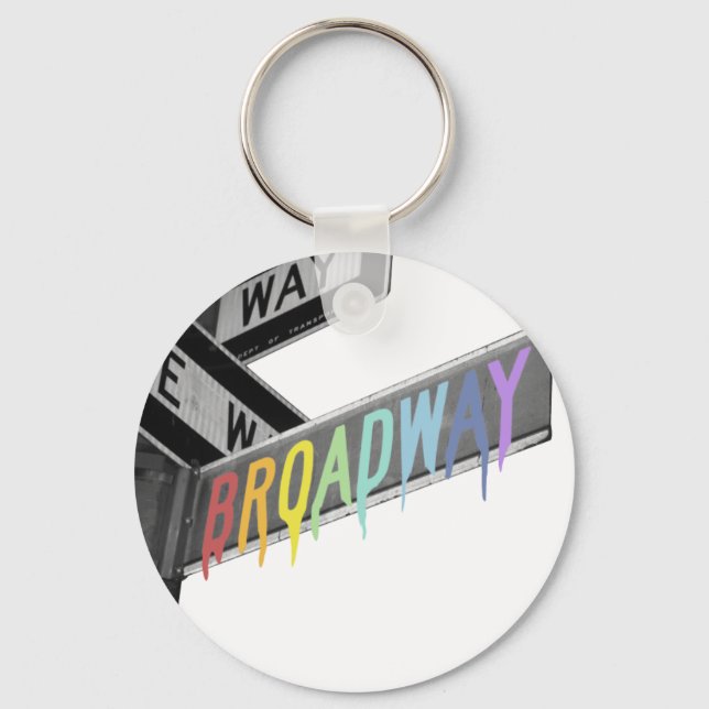 Broadway Schlüsselanhänger (Vorderseite)