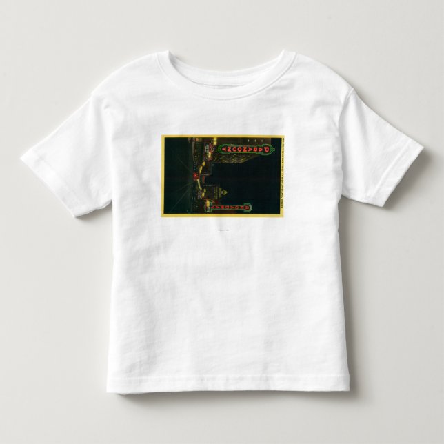 Broadway-Theater in Portland auf Hauptstraße Kleinkind T-shirt (Vorderseite)