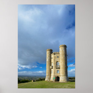 Broadway Tower, bei Broadway, Worcestershire Poster