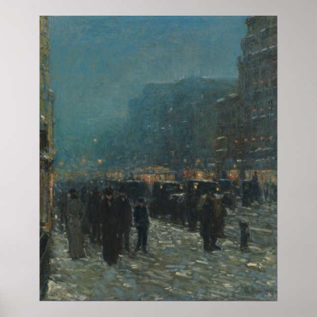 Broadway und 42nd Street Poster (Vorne)