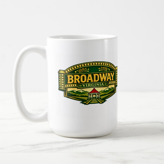 Broadway, VA  Marquee Mug (Gauche)