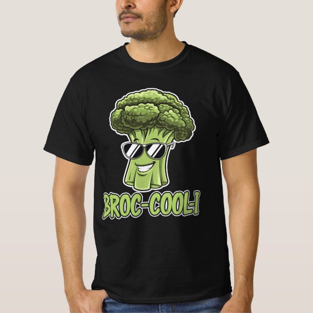 Broc-Cool-I — T-shirt à pistolet drôle, Cool et sa (Devant)