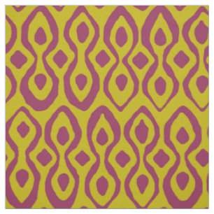 Brocade dunkelrosa chartreuse stoff