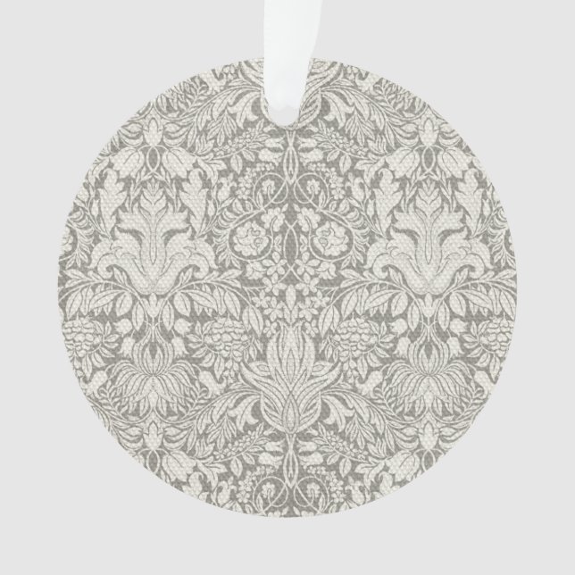 brocade en dentelle blanche élégante (devant)