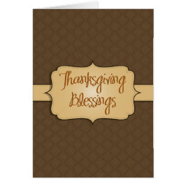 Brocade Erntedank Segen