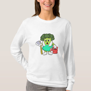 Broccoli als Bauer mit Wasserkocher T-Shirt