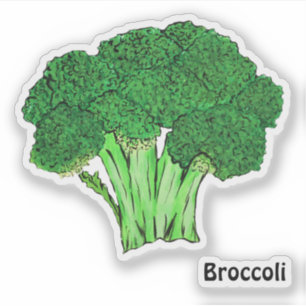 Broccoli Aufkleber