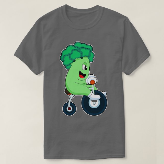 Broccoli Bicycle T-Shirt (Design vorne)