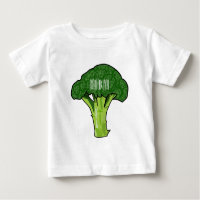 Broccoli Cartoon Illustration
