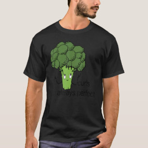 Broccoli hat eine Gemüsepflanze aus Nacken T-Shirt