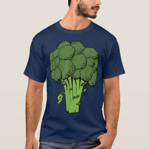 Broccoli ist Lebensspass Grafik Gemüse T-Shirt