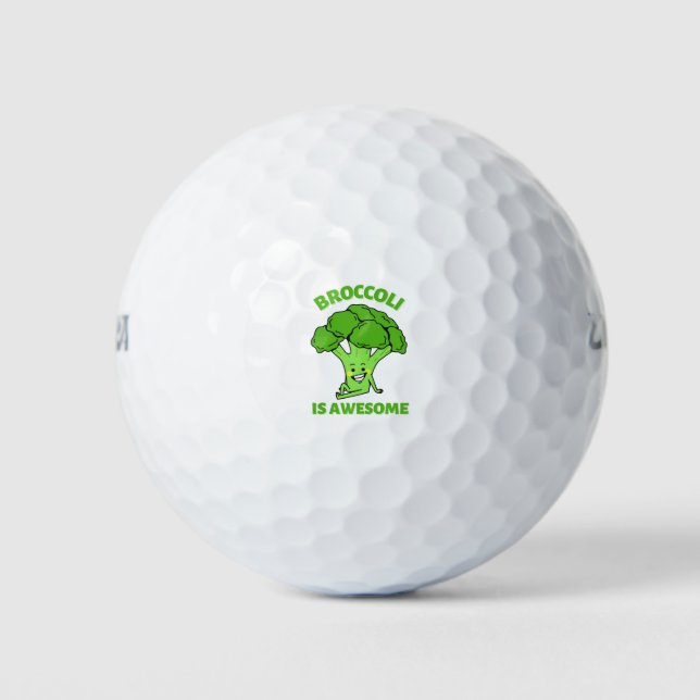 Broccoli ist Phantastisch Golfball (Vorderseite)