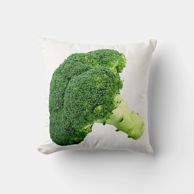 Broccoli Kissen (Vorderseite)
