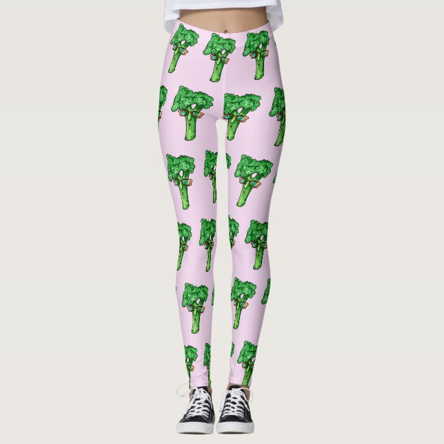 Broccoli Leggings (Vorderseite)