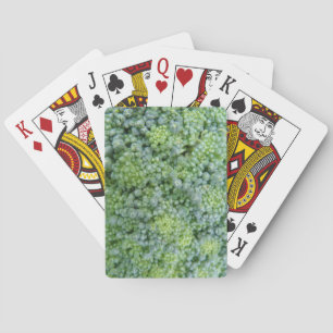 Broccoli Macro Playing Cards Spielkarten