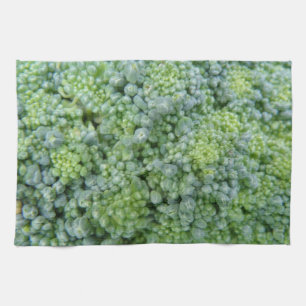 Broccoli Makro Küchentuch
