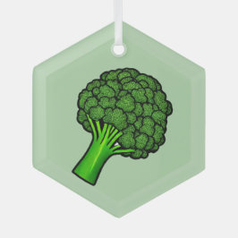 Broccoli Ornament Aus Glas