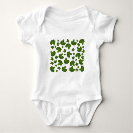 Broccoli Pattern Baby Strampler