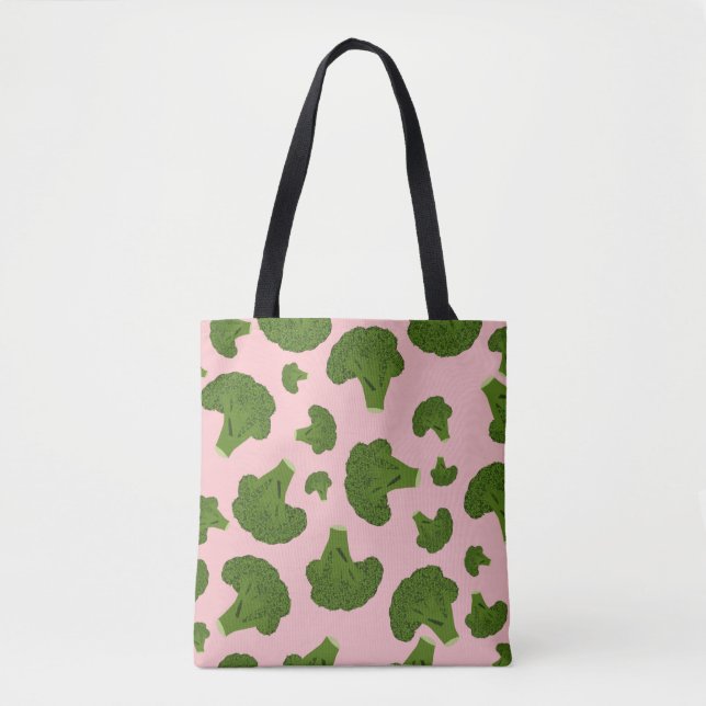 Broccoli Pattern Tasche (Vorderseite)