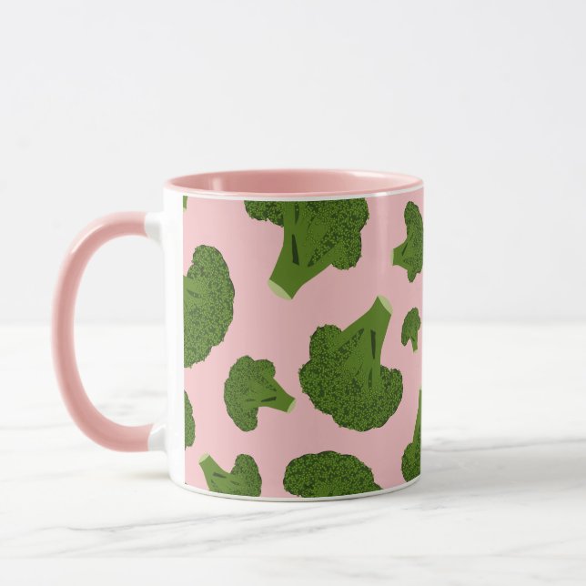 Broccoli Pattern Tasse (Links)