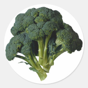 Broccoli Runder Aufkleber