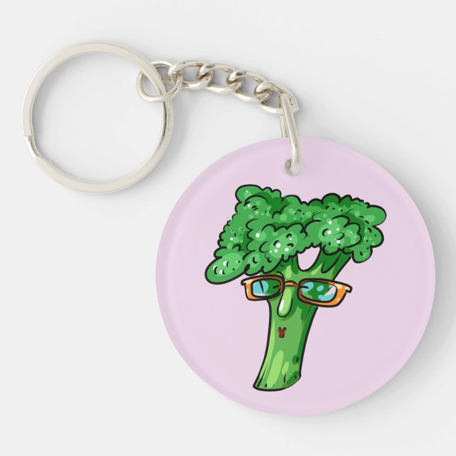 Broccoli Schlüsselanhänger (Vorderseite)