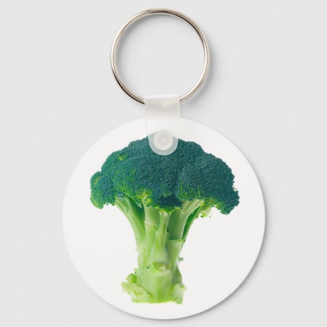 Broccoli Schlüsselanhänger (Vorderseite)