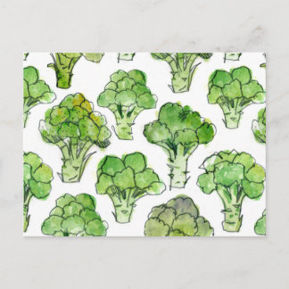 Broccolli - formell postkarte