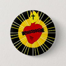 Broche do Sagrado Coração de Jesus