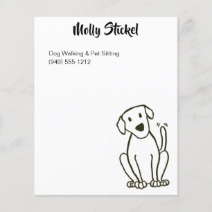 Brocheuse à chiens ou prospectus pour animaux de c