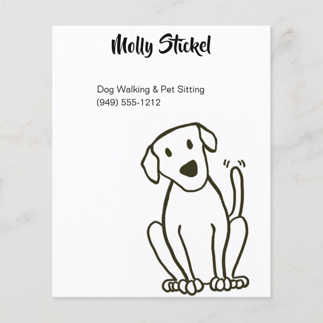 Brocheuse à chiens ou prospectus pour animaux de c (Devant)