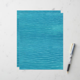 Brochure à eau de la piscine