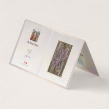 Brochure de la carte de code QR d'entreprise