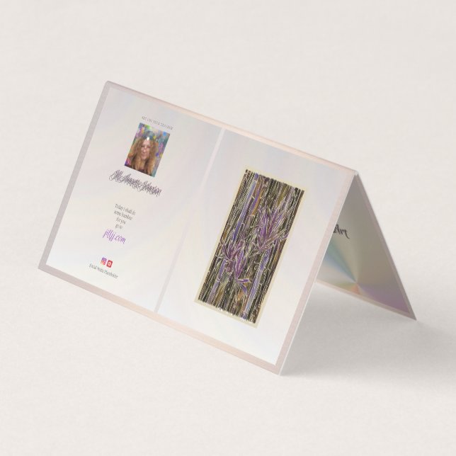 Brochure de la carte de code QR d'entreprise (Devant)