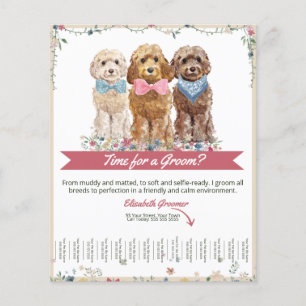 Brochure de la feuille de l'éleveur de chiens ador