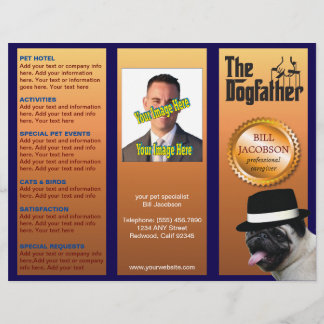 Brochure de plaisanterie satirique du père Dogfath