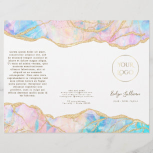 Brochure design Pastel Opal