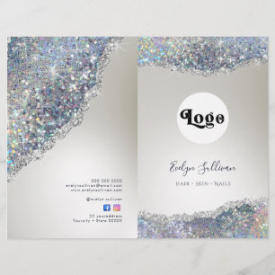 Brochure du menu du menu du service de parties sci