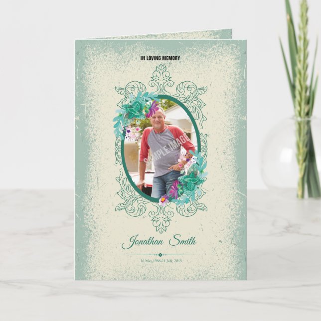 Brochure du programme Memorial (Devant)