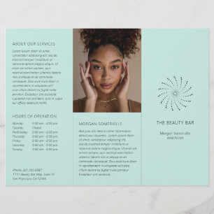 Brochure élégante moderne aux points en spirale tu