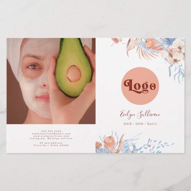 Brochure sur les pêches et les bleus tropicaux (Devant)